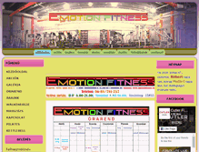 Tablet Screenshot of emotionfitness.hu